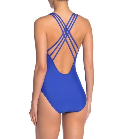 Athena Front Twist One-Piece Swimsuit - Picture 2 of 6